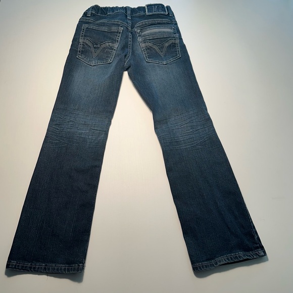 HELIX DARK WASH SLIM BOOT CUT JEANS YOUTH SIZE 12 - Picture 2 of 16